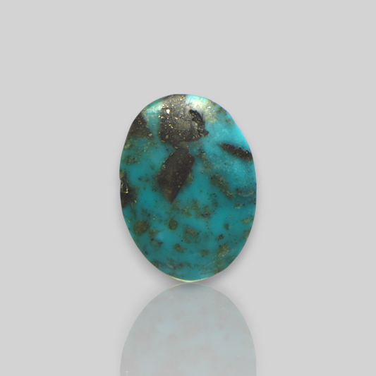 Irani Turquoise (Firoza) Gemstone - 18.4 Carat | AA-Quality