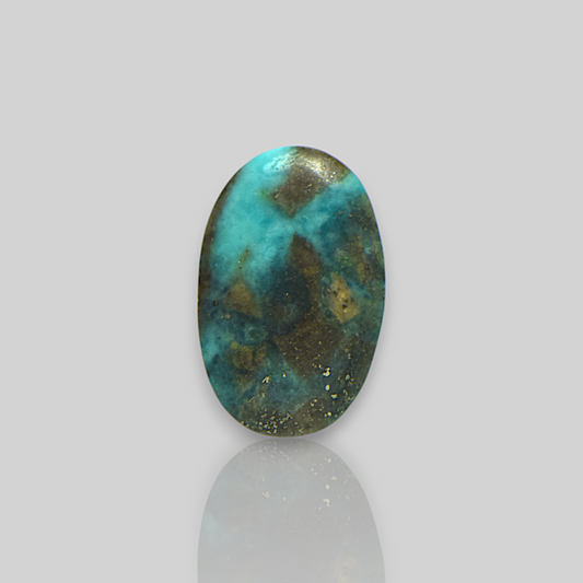 Irani Turquoise (Firoza) Gemstone - 12.25 Carat | AA-Quality