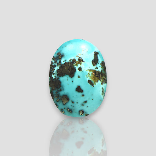 Irani Turquoise (Firoza) Gemstone - 67.78 Carat | AAA-Quality