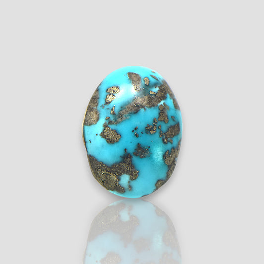 Irani Turquoise (Firoza) Gemstone - 48.53 Carat | AAA-Quality