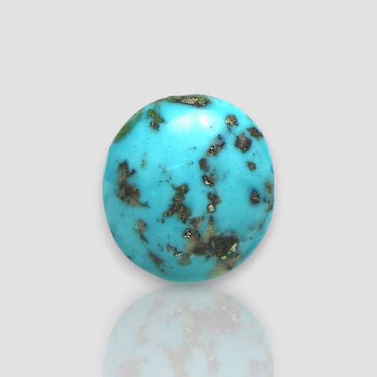 Irani Turquoise (Firoza) Gemstone - 19.61 Carat | AAA-Quality