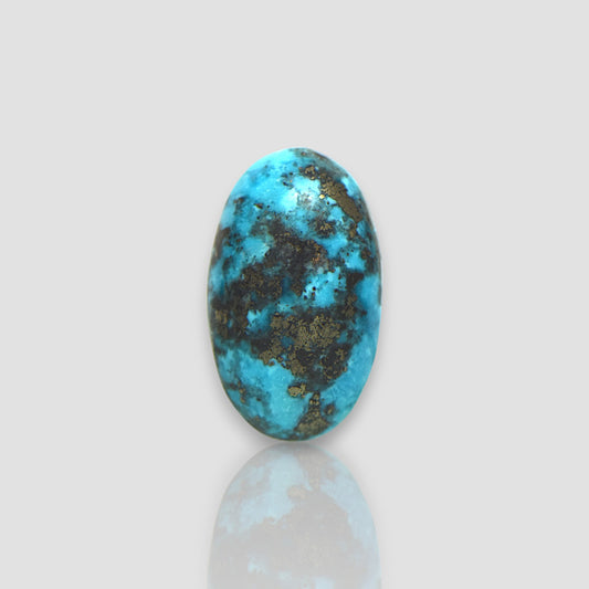 Irani Turquoise (Firoza) Gemstone - 29.44 Carat | AAA-Quality