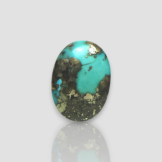 Irani Turquoise (Firoza) Gemstone - 44.22 Carat | AAA-Quality