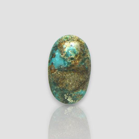 Irani Turquoise (Firoza) Gemstone - 34.66 Carat | A-Quality