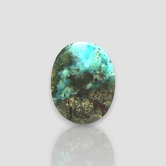 Irani Turquoise (Firoza) Gemstone - 18.2 Carat | A-Quality