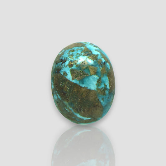 Irani Turquoise (Firoza) Gemstone - 35.49 Carat | A-Quality