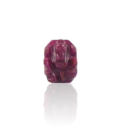 Ruby Ganesha - 23.85 Carat