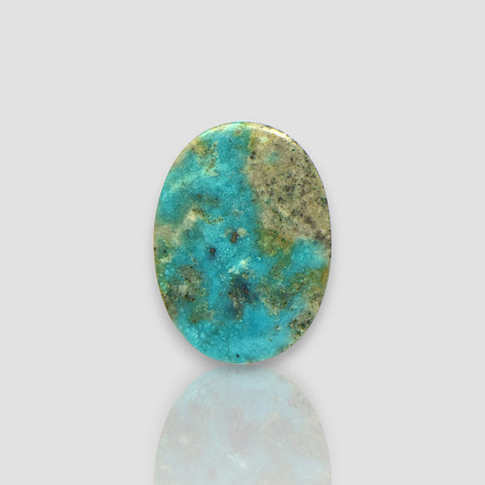 Irani Turquoise (Firoza) Gemstone - 28.37 Carat | A-Quality