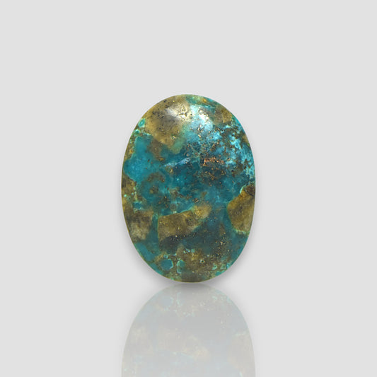 Irani Turquoise (Firoza) Gemstone - 40.07 Carat | A-Quality