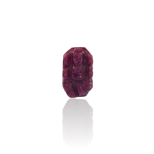 Ruby Ganesha - 19.52 Carat