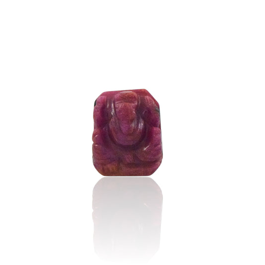 Ruby Ganesha - 28.19 Carat