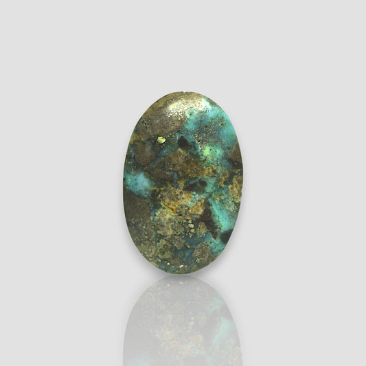 Irani Turquoise (Firoza) Gemstone - 30.52 Carat | A-Quality