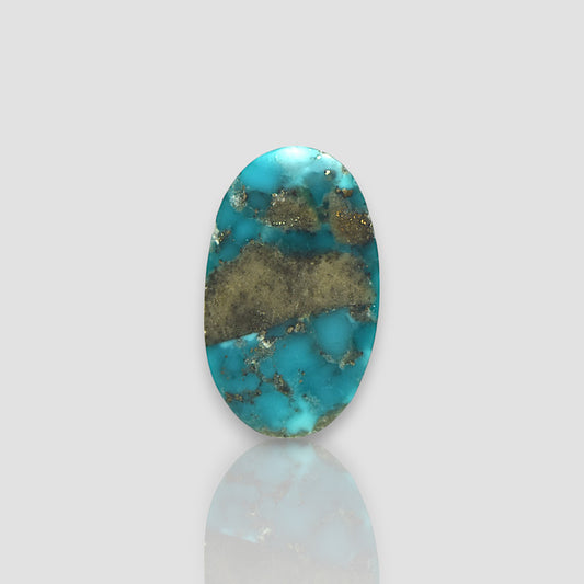 Irani Turquoise (Firoza) Gemstone - 24.93 Carat | A-Quality