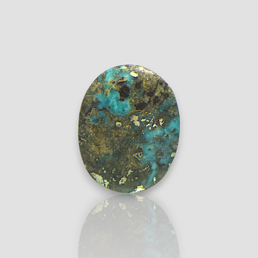 Irani Turquoise (Firoza) Gemstone - 14.17 Carat | A-Quality