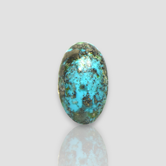 Irani Turquoise (Firoza) Gemstone - 37.5 Carat | AA-Quality