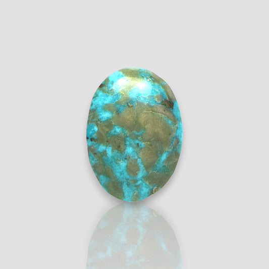 Irani Turquoise (Firoza) Gemstone - 18.4 Carat | A-Quality