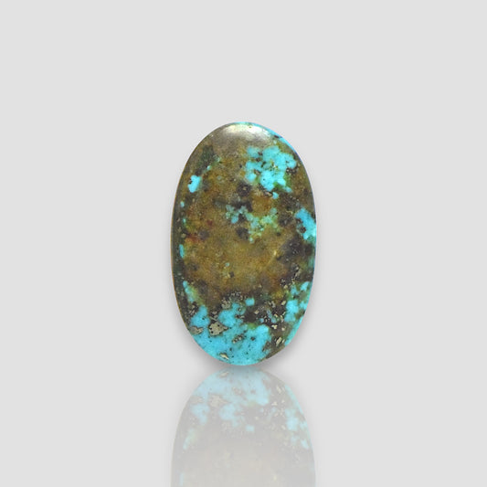 Irani Turquoise (Firoza) Gemstone - 46.3 Carat | A-Quality