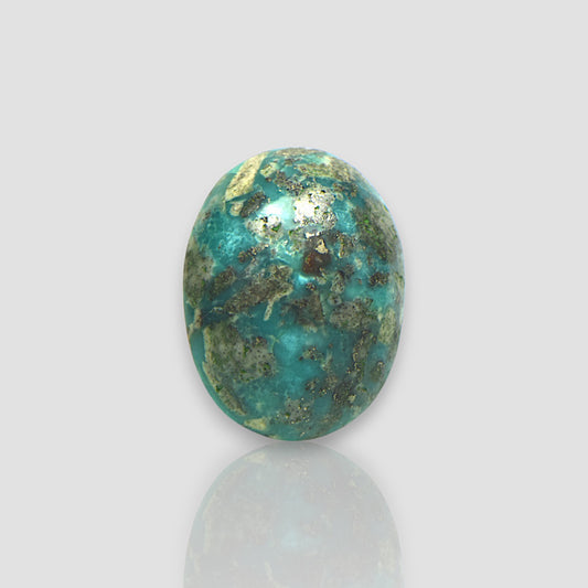 Irani Turquoise (Firoza) Gemstone - 27.5 Carat | A-Quality