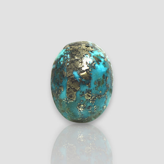 Irani Turquoise (Firoza) Gemstone - 32.68 Carat | AAA-Quality