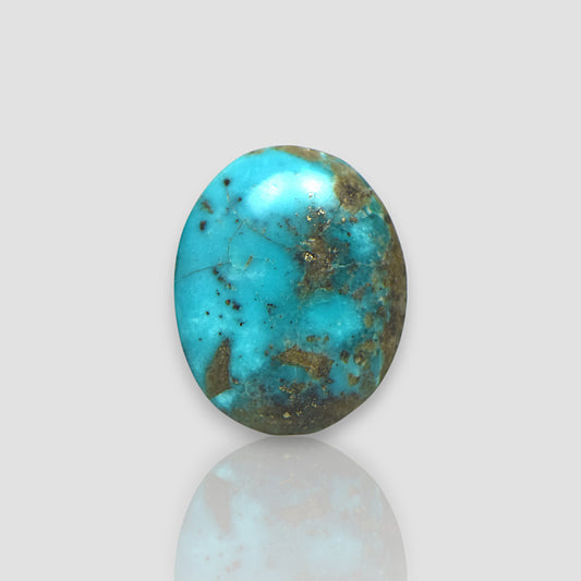 Irani Turquoise (Firoza) Gemstone - 21.15 Carat | AAA-Quality