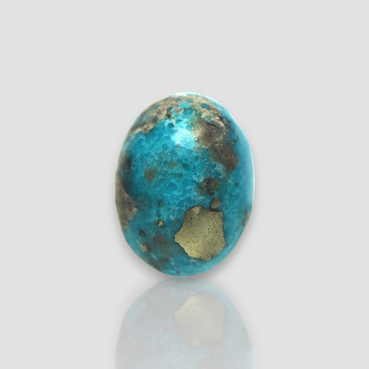 Irani Turquoise (Firoza) Gemstone - 26.37 Carat | AAA-Quality