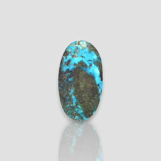 Irani Turquoise (Firoza) Gemstone - 47.33 Carat | AA-Quality