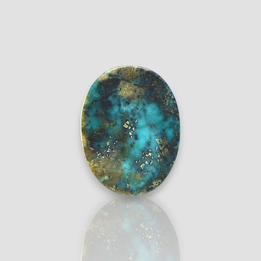 Irani Turquoise (Firoza) Gemstone - 21.15 Carat | AA-Quality