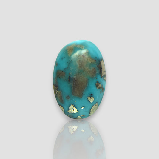 Irani Turquoise (Firoza) Gemstone - 23.85 Carat | AA-Quality