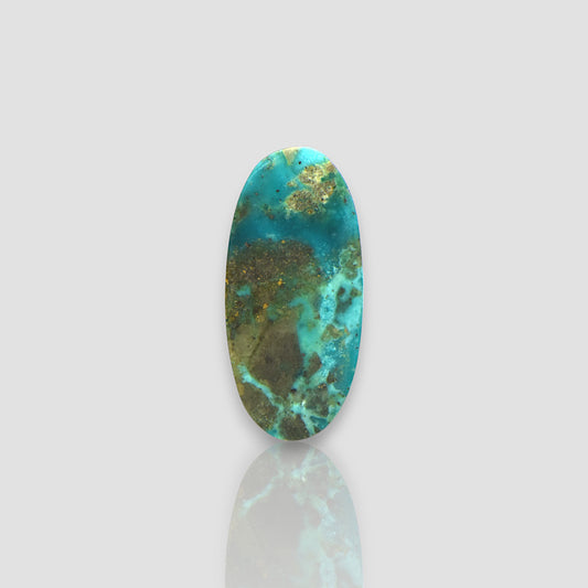 Irani Turquoise (Firoza) Gemstone - 10.2 Carat | AA-Quality