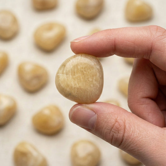 Peach Moonstone Tumble