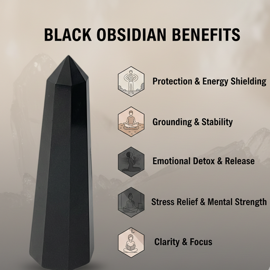 Black Obsidian Pencil