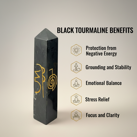 Black Tourmaline pencil