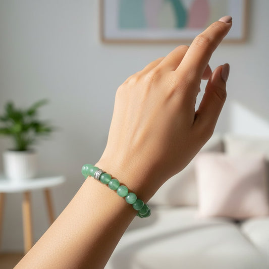 Heart Chakra Green Aventurine Bracelet