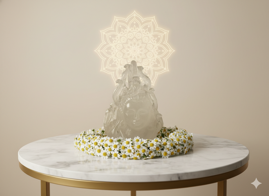 Clear Quartz Shiva