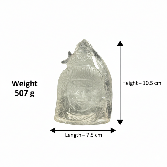 Clear Quartz Shiva
