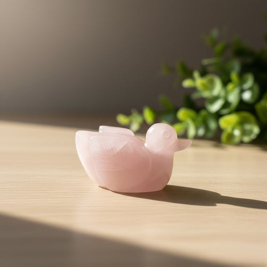 Rose Quartz Ducks