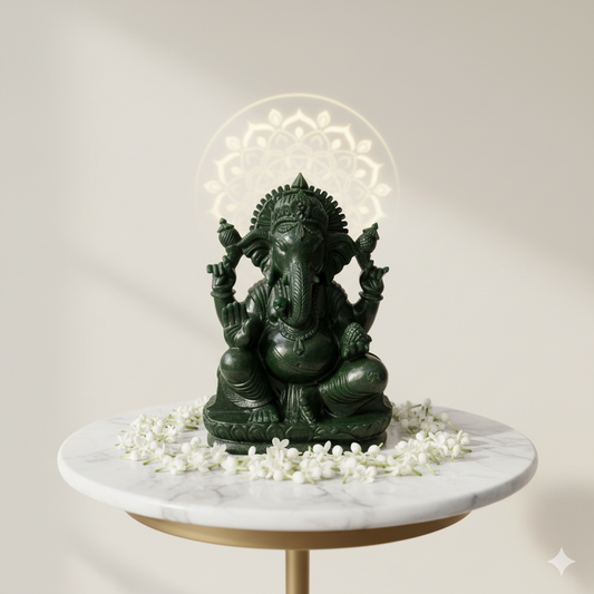 Green Aventurine Ganesha