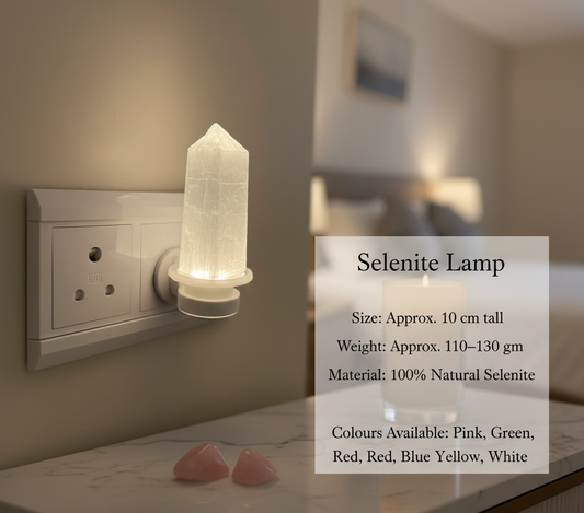 Selenite Pencil Lamp