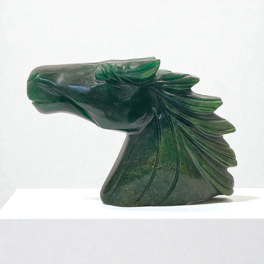 Green Aventurine Horse