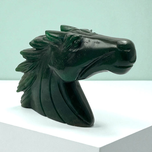 Green Aventurine Horse