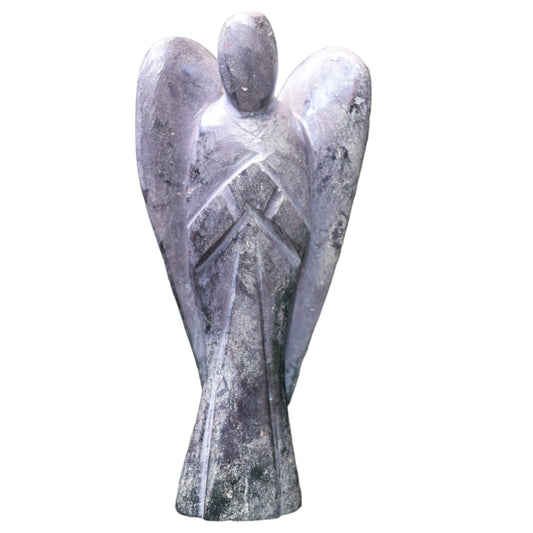 Hematite  Angel, Healing Crystal Weight - 380 gm ( 12 X 5.5 cm )