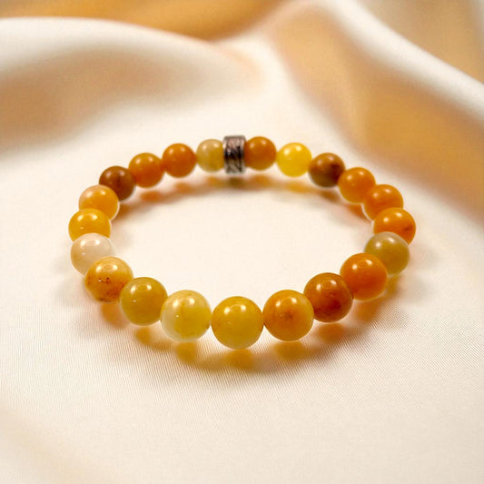 Yellow Aventurine – Stone of Confidence, Positivity Bracelet 8mm Beads