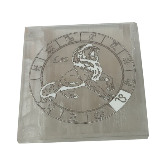 Selenite Square Charging  Plate