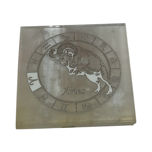 Selenite Square Charging  Plate