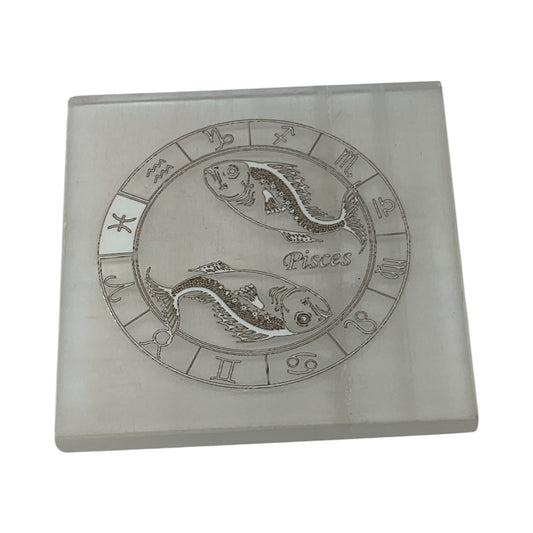 Selenite Square Charging  Plate