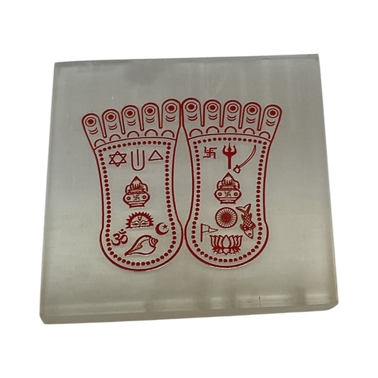 Selenite Square Charging  Plate