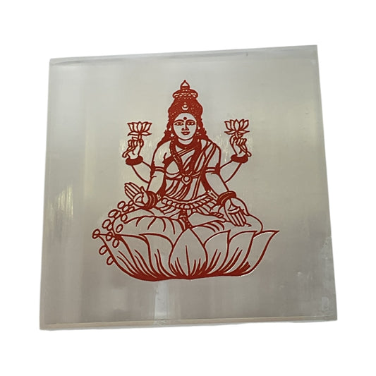 Selenite Square Charging  Plate