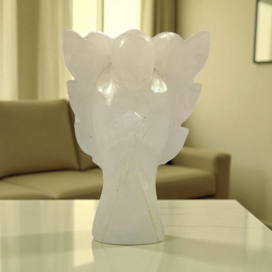 Clear Quartz Angel Statue