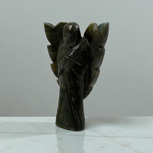 Labrodorite Angel Statue