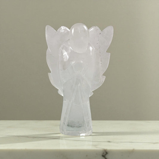 Clear Quartz Angel Statue